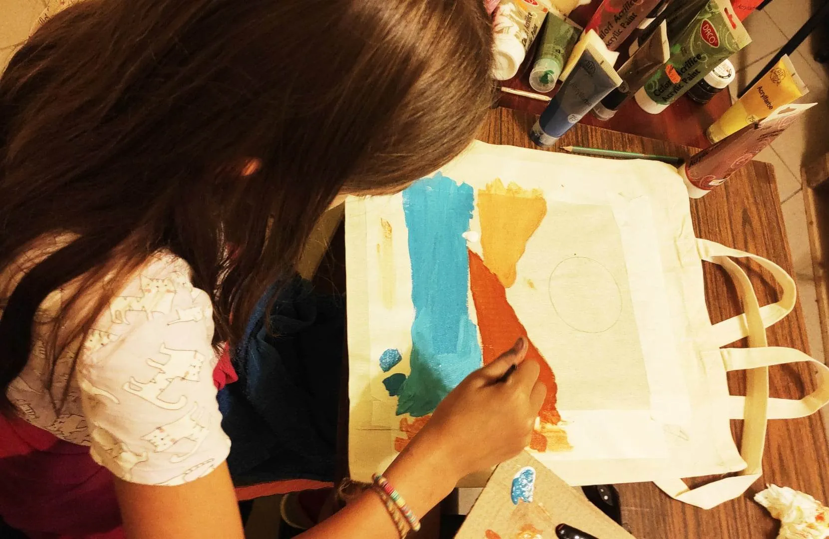 Atelier de pictură pe pânză Atelier de pictură pe pânză