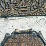 Detaliu Monumentul tatarilor Borsa Maramures