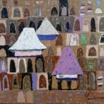 Peisaj - Alina Modyrka, 25x30cm., ulei pe pânză