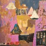Fragmente - Alina Modyrka, 55 x 45cm., ulei pe pânză